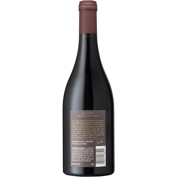 J. Lohr Tower Road Petite Sirah - 750 mL - 750ML - Glass