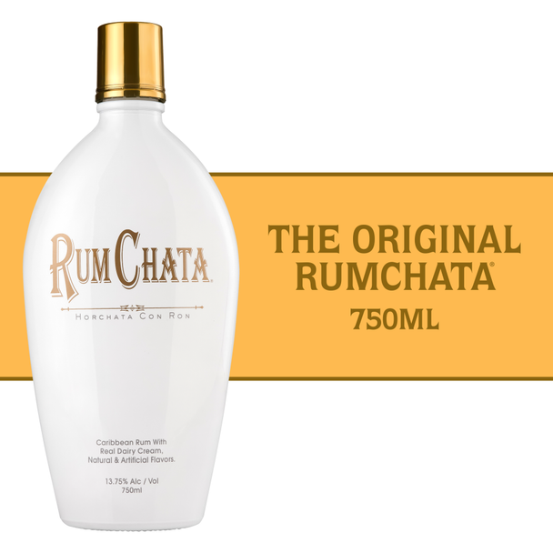 RumChata Horchata Con Ron Cream Liqueur - 750 mL - 750ML - Glass