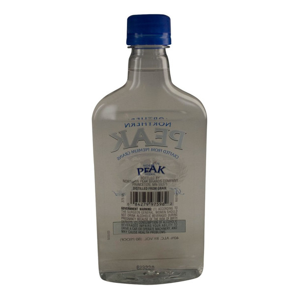 Northern Peak Vodka - 375 mL - 375ML - Glass