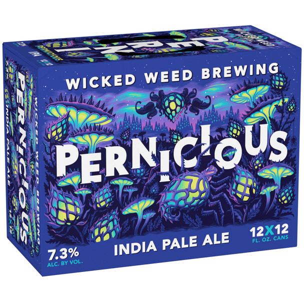 Wicked Weed Pernicious IPA - 12-PK - Aluminum Wicked Weed Pernicious IPA - 12-PK - Aluminum