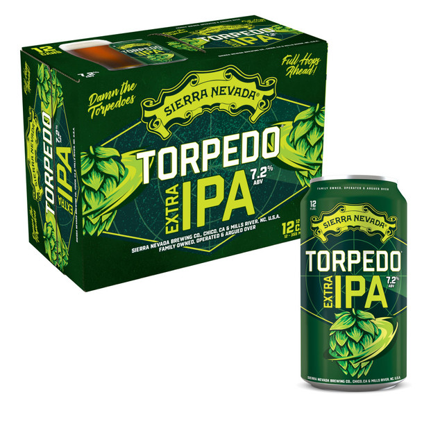 Sierra Nevada Torpedo Extra IPA - 12 Oz - 12-PK - Aluminum