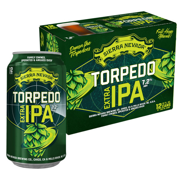 Sierra Nevada Torpedo Extra IPA - 12 Oz - 12-PK - Aluminum