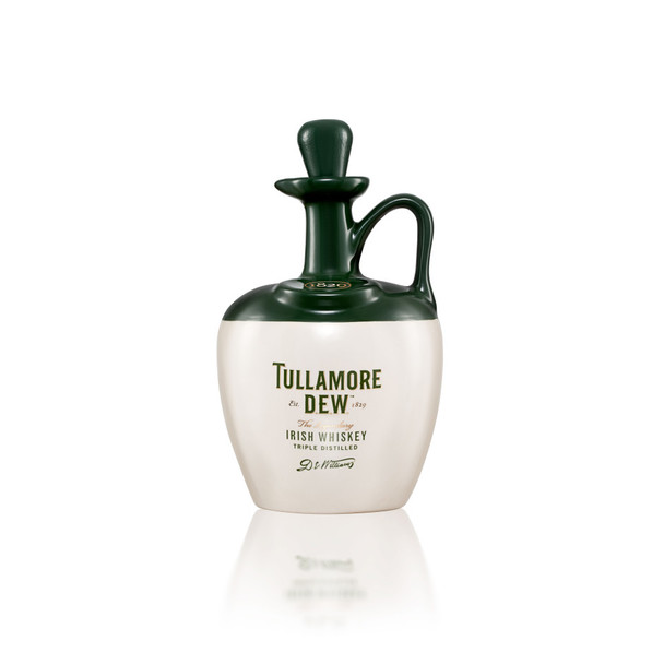 Tullamore D.E.W. Irish Whiskey Crock - 750 mL - 750ML - Glass