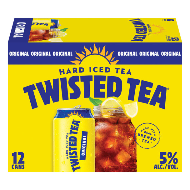 Twisted Tea Original - 12 Oz - 12-PK - Aluminum