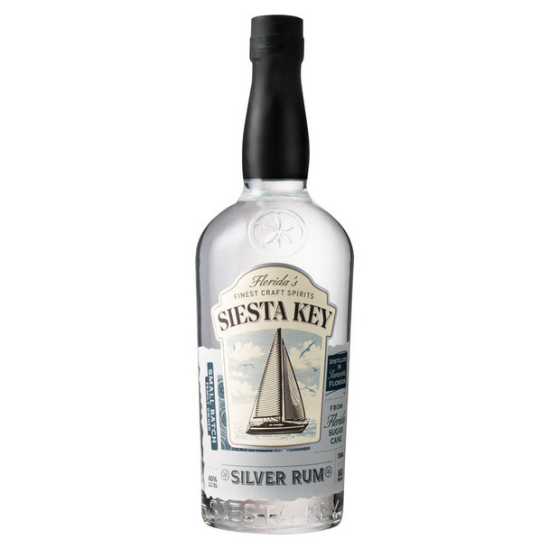 Siesta Key White Rum - 750 mL - 750ML - Glass