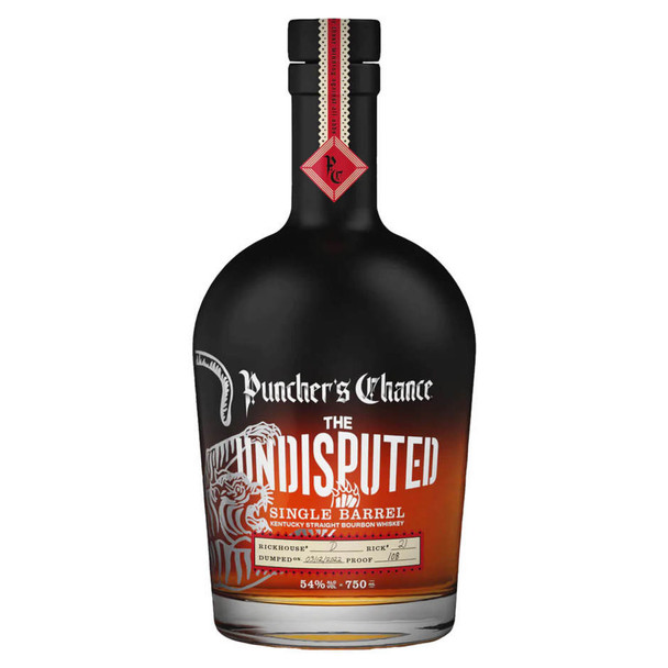 Puncher's Chance The Undisputed Single Barrel Straight Bourbon Whiskey - 750 mL - 750ML - Glass