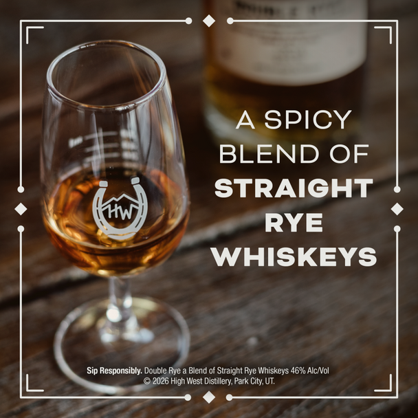 High West Double Rye Whiskey - 750 mL - 750ML - Glass
