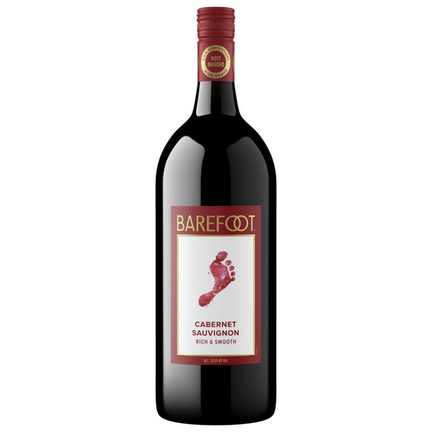 Barefoot Cabernet Sauvignon - 1.5 L - 1.5L - Glass