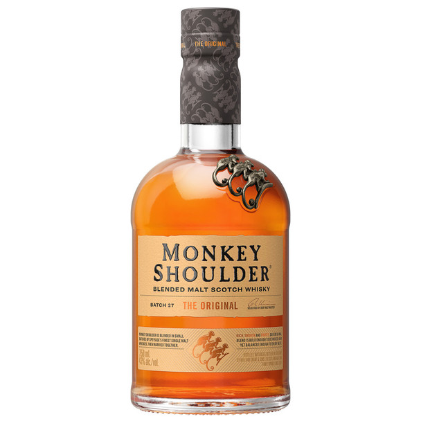 Monkey Shoulder Blended Malt Scotch Whisky - 750 mL - 750ML - Glass