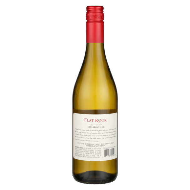 Flat Rock Chardonnay - 750 mL - 750ML - Glass