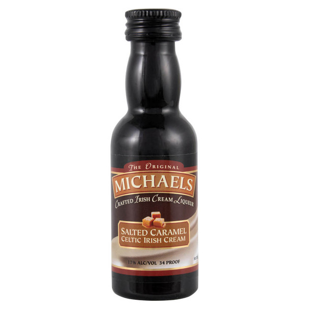 Michaels Salted Caramel Irish Cream Liqueur - 50 mL - 50ML - Plastic