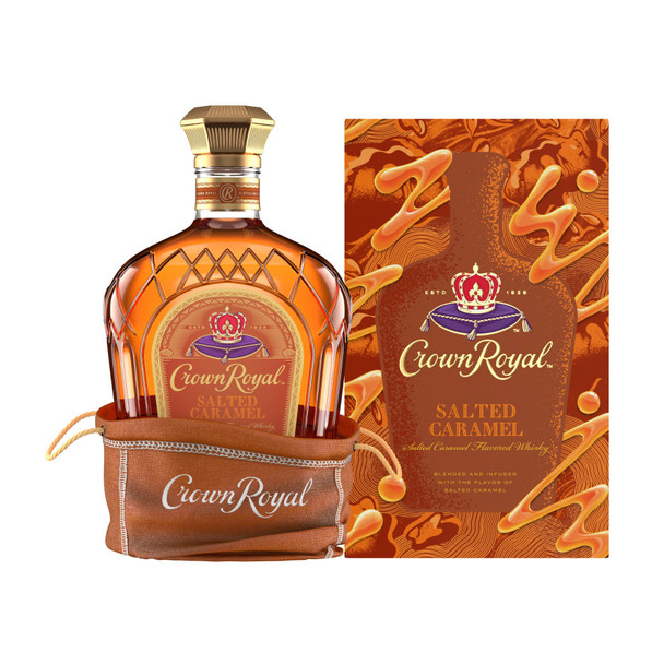 Crown Royal Salted Caramel Whisky - 750 mL - 750ML - Glass