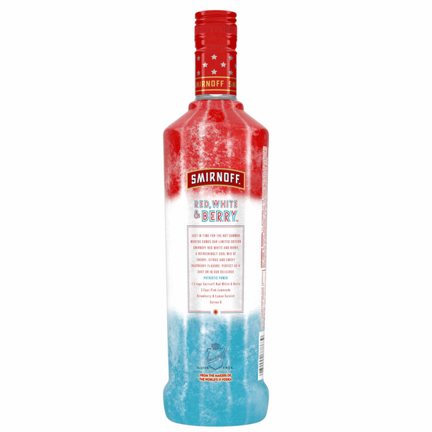 Smirnoff Red White & Berry Vodka - 750 mL - 750ML - Glass