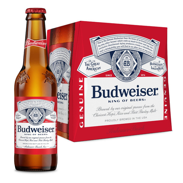 Budweiser - 12 Oz - 12-PK - Glass