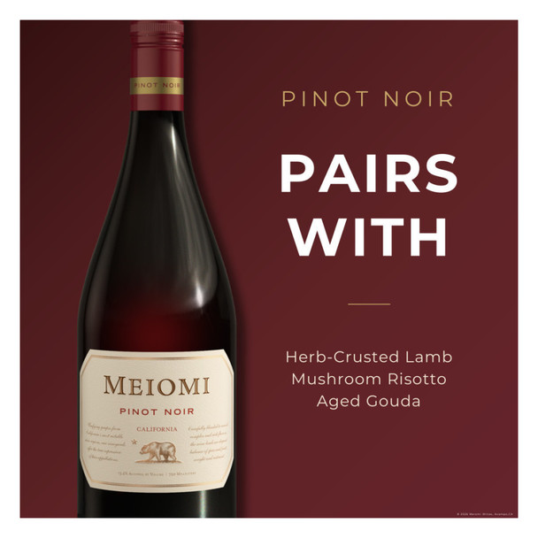 Meiomi Pinot Noir - 750 mL - 750ML - Glass