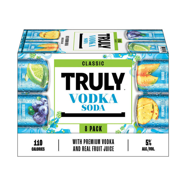 Truly Vodka Classic Variety Pack - 8-PK - Aluminum