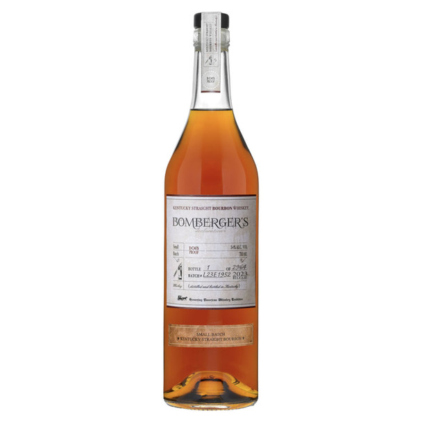 Bomberger's Kentucky Straight Bourbon Whiskey - 750 mL - 750ML - Glass