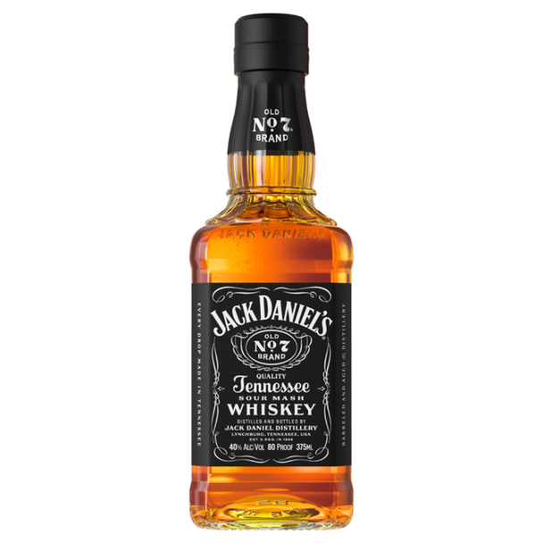 Jack Daniel's Old No. 7 Tennessee Whiskey - 375 mL - 375ML - Glass