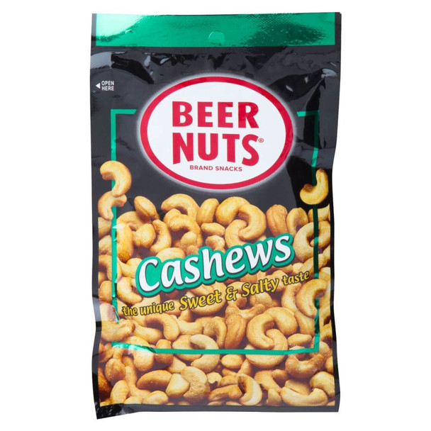 Beer Nuts Cashew Bag - 8 Oz - 8-OZ