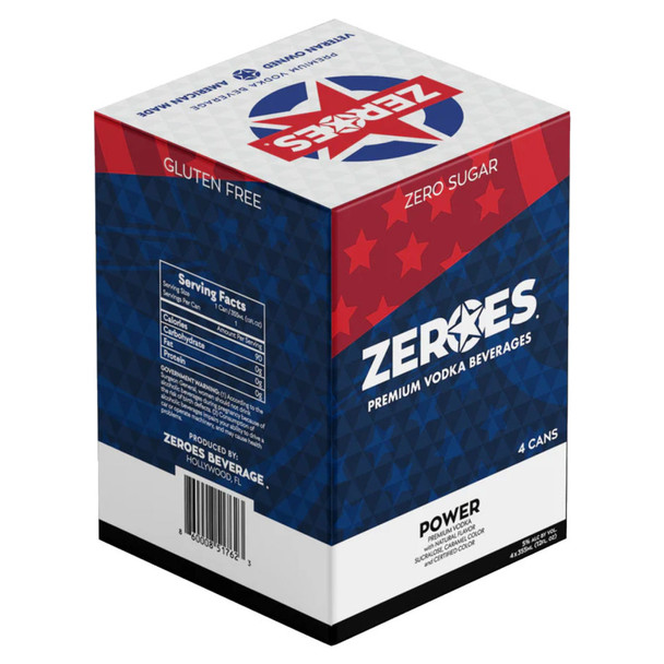 Zeroes Power - 4-PK - Aluminum Zeroes Power - 4-PK - Aluminum