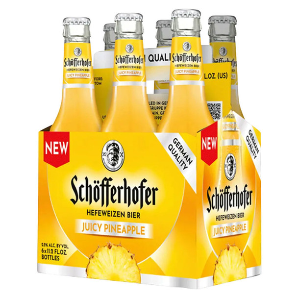 Schofferhofer Juicy Pineapple - 6-PK - Glass