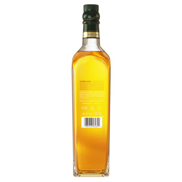Johnnie Walker Green Label Blended Malt Scotch Whisky - 750 mL - 750ML - Glass