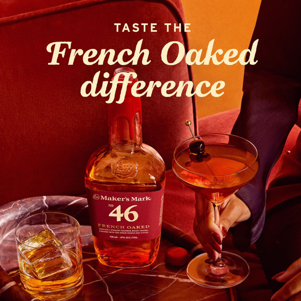 Maker's Mark 46 Bourbon - 750 mL - 750ML - Glass