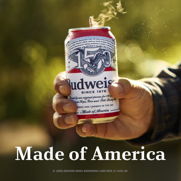 Budweiser - 16 Oz - 15-PK - Aluminum
