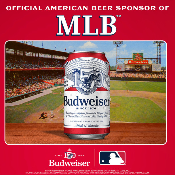 Budweiser - 16 Oz - 15-PK - Aluminum