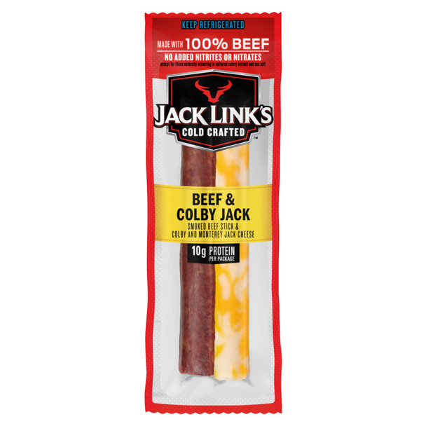 Jack Links Cold Crafted Beef Colby Jack Sticks - 1.7 Oz - 1.7OZ