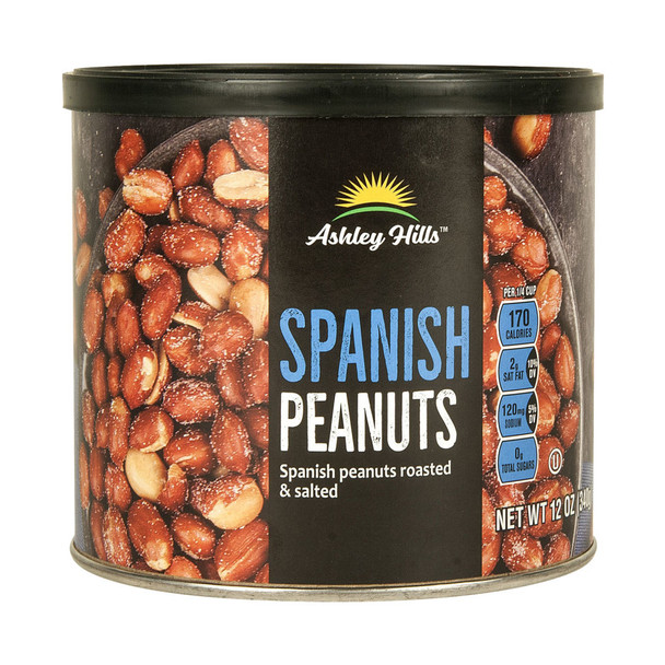 Ashley Hills Spanish Peanuts - 12 Oz - 12OZ