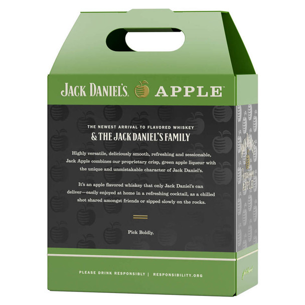 Jack Daniel's Apple with Juice - 750 mL - Set - Glass