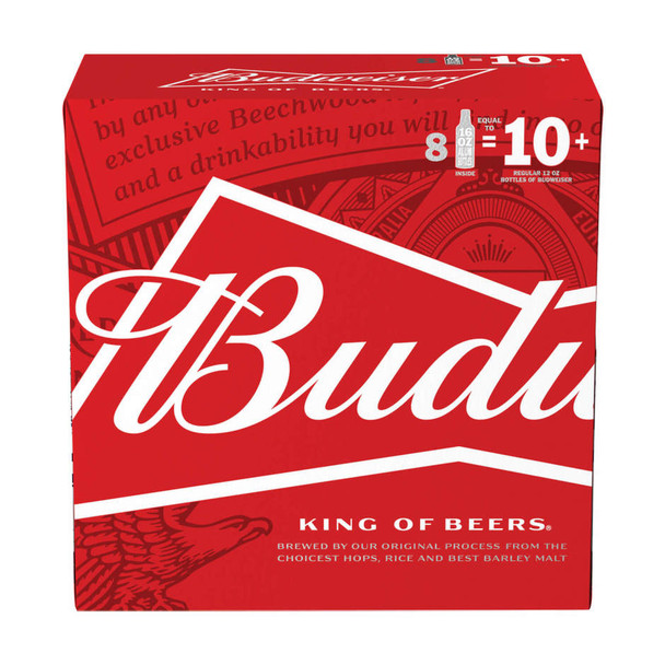 Budweiser - 16 Oz - 8-PK - Aluminum