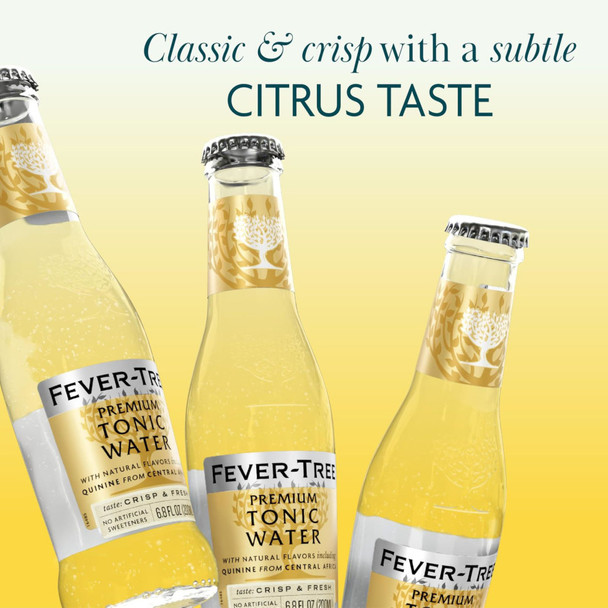 Fever Tree Premium Indian Tonic Water - 6.8 Oz - 4-PK
