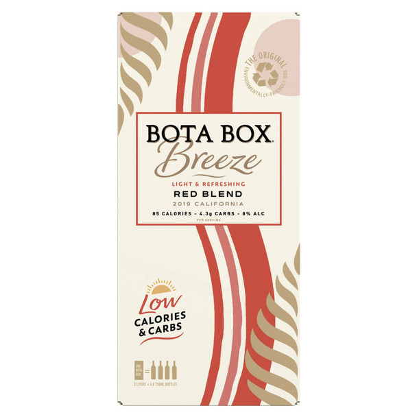 Bota Box Breeze Red Blend - 3.0 L - 3.0L - Plastic