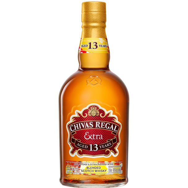 Chivas Regal Blended Scotch Whisky 13 Year Old Sherry Cask - 750 mL - 750ML - Glass