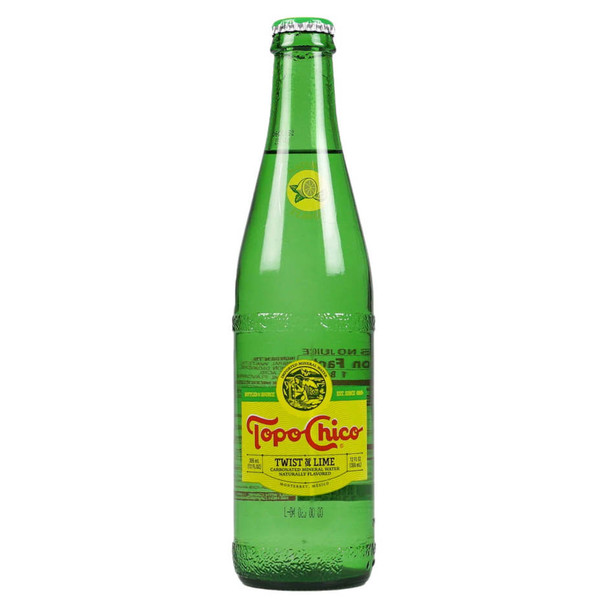 Topo Chico Mineral Water Twist of Lime - 12 Oz - 4-PK