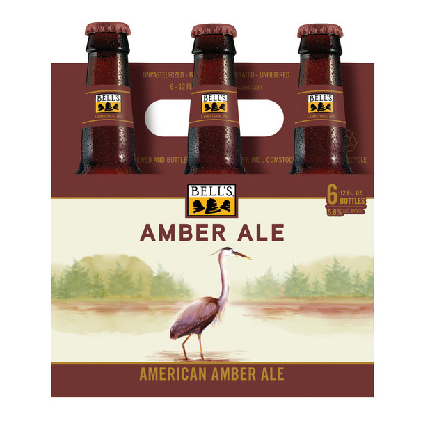 Bell's Brewery Amber Ale - 12 Oz - 6-PK - Glass