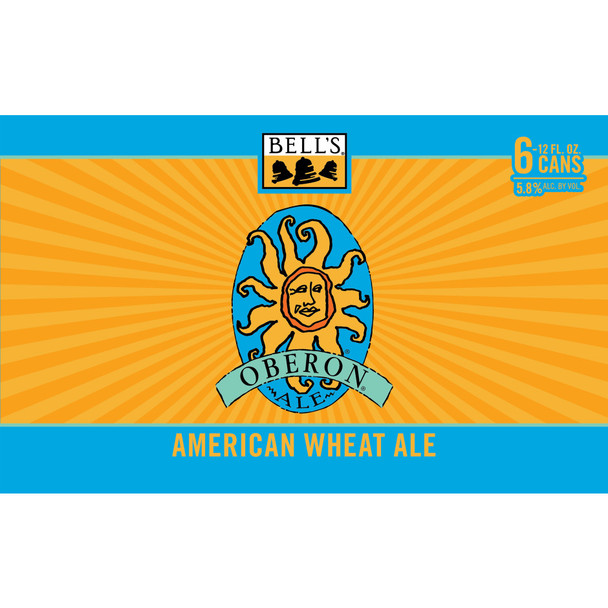Bell's Oberon Wheat Series - 12 Oz - 6-PK - Aluminum