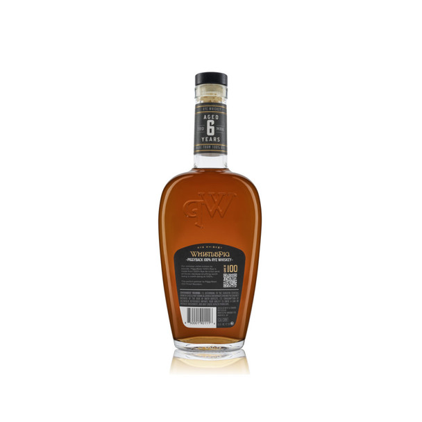 WhistlePig Piggyback 6 Year Rye Whiskey - 750 mL - 750ML