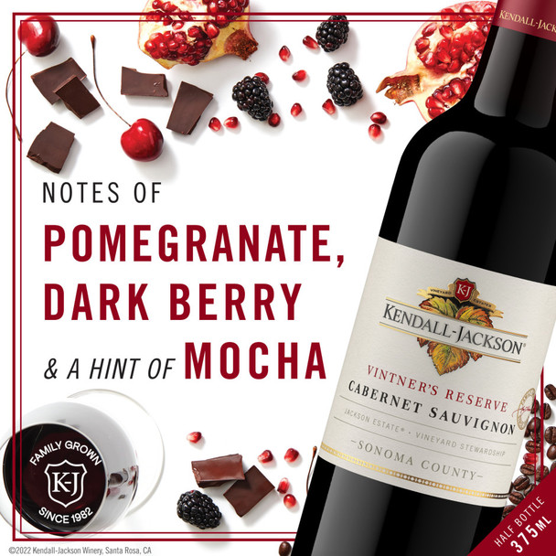Kendall-Jackson Vintner's Reserve Cabernet Sauvignon - 750 mL - 750ML - Glass