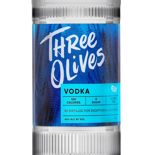Three Olives Vodka - 1.75 L - 1.75L - Glass