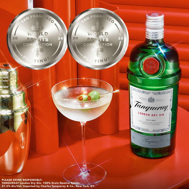 Tanqueray London Dry Gin - 750 mL - 750ML - Glass Tanqueray London Dry Gin - 750 mL - 750ML - Glass