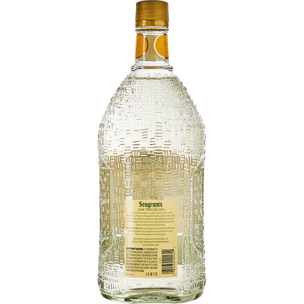 Seagram's Twisted Lime Flavored Gin - 1.75 L - 1.75L - Glass
