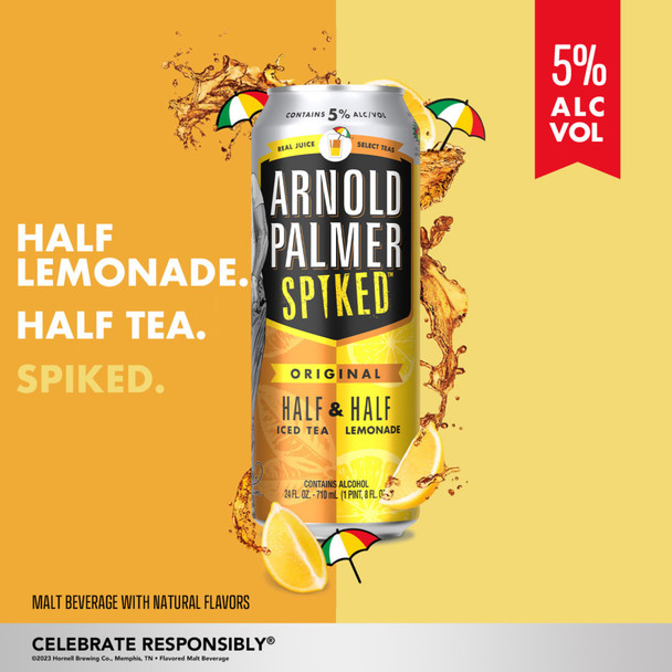 Arnold Palmer Spiked Half & Half - 12 Oz - 12-PK - Aluminum