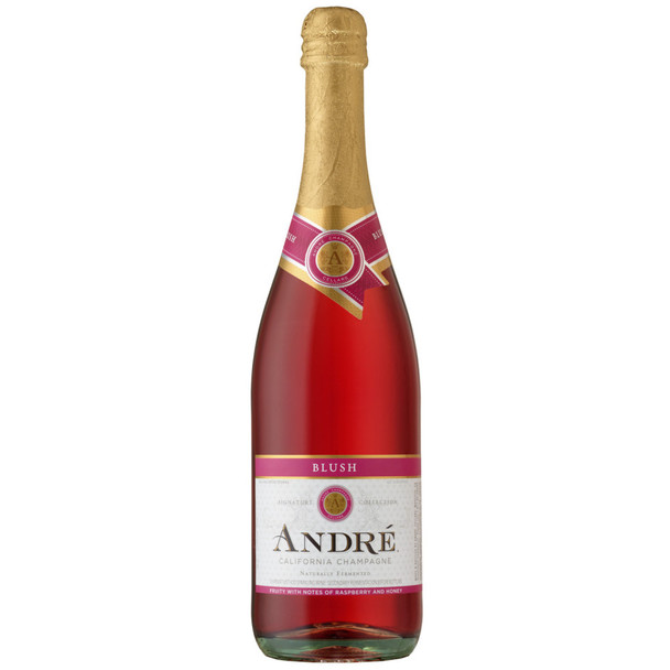 Andre Blush Champagne - 750 mL - 750ML - Glass