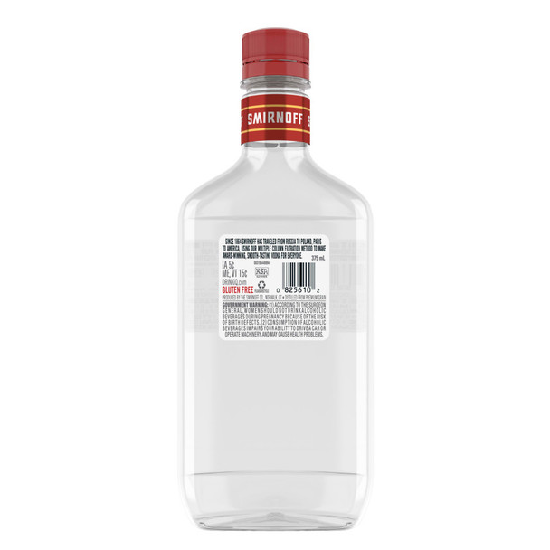 Smirnoff No. 21 Vodka - 375 mL - 375ML - Glass