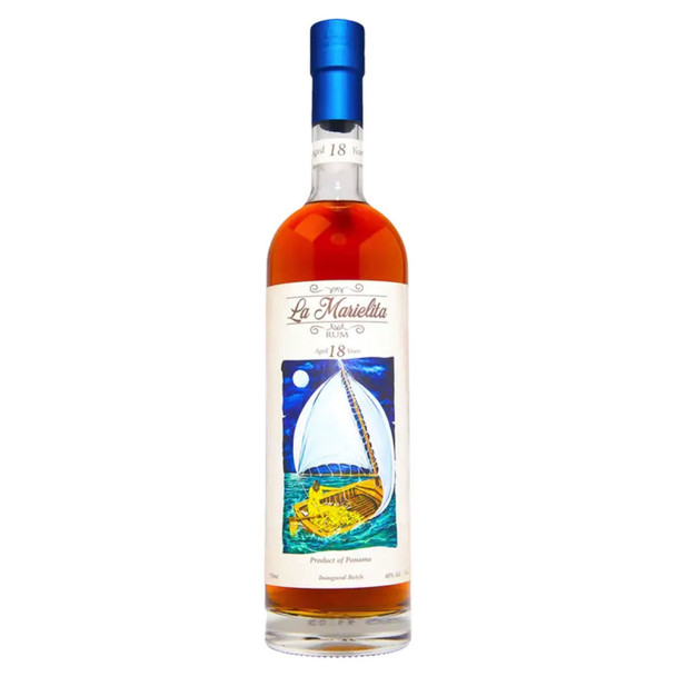 La Marielita 18 Year Rum - 750 mL - 750ML - Glass