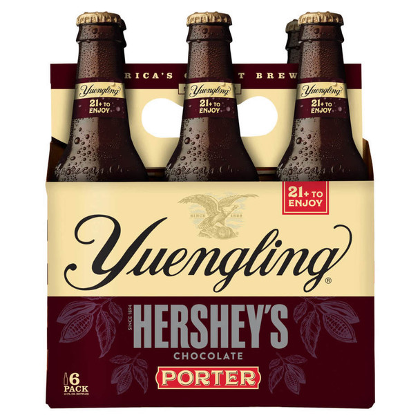 Yuengling Hershey's Chocolate - 12 Oz - 6-PK - Glass