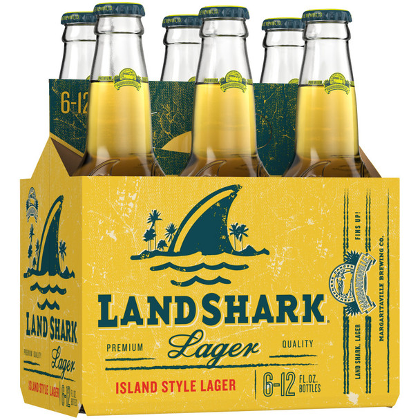 Landshark Lager - 12 Oz - 6-PK - Glass